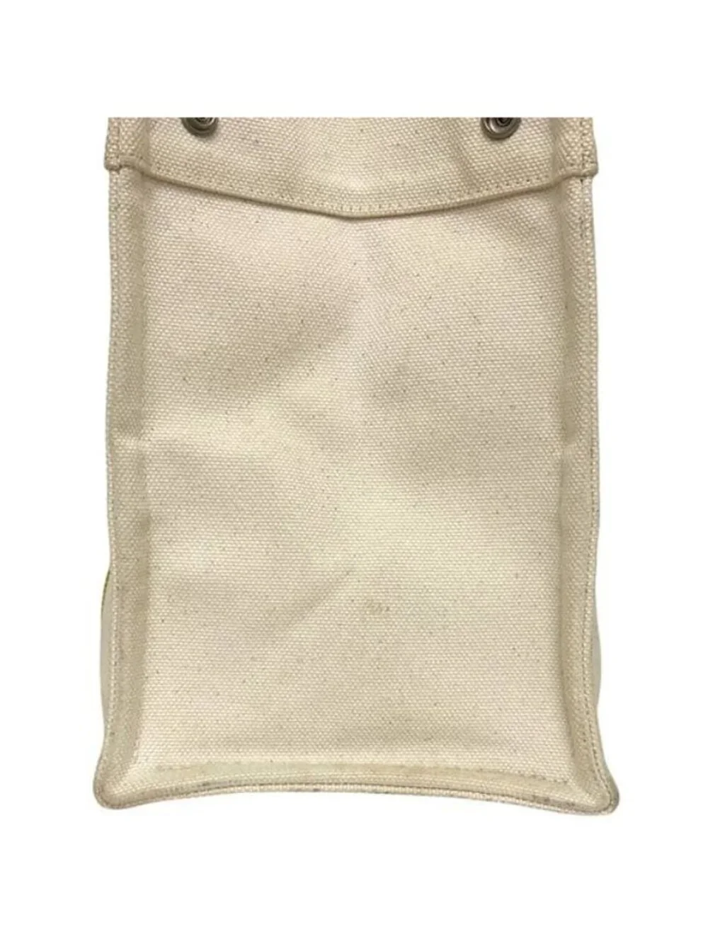 Hermes Tote Bora PM White Green Yellow Canvas